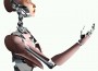 Android Isolation, 3d render of cyborg making offer Android Isolation, 3d render of cyborg making offer